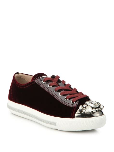 miu miu sneaker high top|Women's Miu Miu Sneakers & Athletic Shoes .